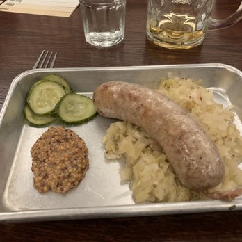 Gemüt Biergarten - Bratwurst - Beer Gardens Near Me - Columbus, Ohio
