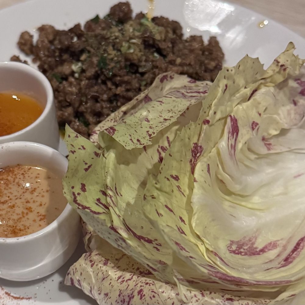 Traif - Red curry lamb larb lettuce wraps - New American Near Me - Brooklyn, New York