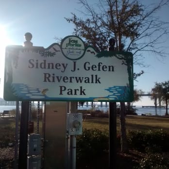 Sidney J. Gefen Riverwalk Park - Sign - Parks Near Me - Jacksonville, Florida Sidney J. Gefen Riverwalk Park - Sign - Parks Near Me - Jacksonville, Florida