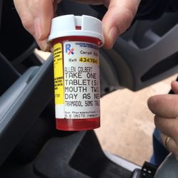 Budget Rental Car - The drugs left in the vehicle.