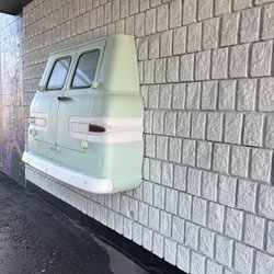 Balboni’s Donut Shop - Side pseudo drive thru