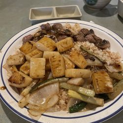 Genji Japanese Steaks & Seafood - Steak and Squid combo meal