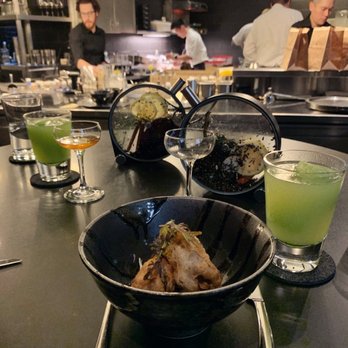 The Aviary - tempura mushrooms - Cocktail Bars Near Me - Chicago, Illinois