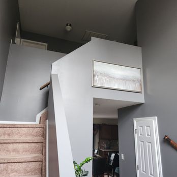 JML Home Improvement - foyer leading upstairs - Painters Near Me