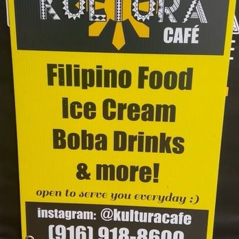 Kultura Cafe - Filipino cafe - Bubble Tea Near Me - Rocklin, California
