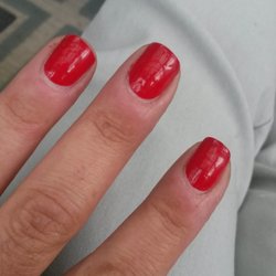 Jimmy Ongles - Reg manicure by Jessie. :)