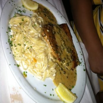 Luna Restaurant - Swordfish with lemon and butter caper sauce - Italian Near Me - Concord, California