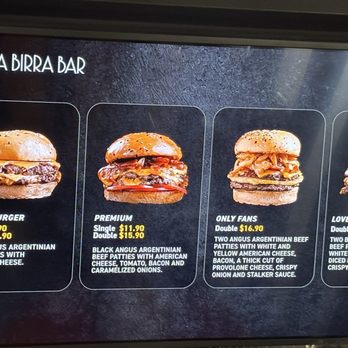 La Birra Bar - Burgers Near Me - Oakland Park, Florida