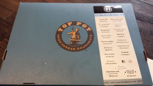 Menu photo 7 Top Pot Doughnuts Renton, WA