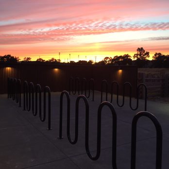 Russian River Brewing - Heading out from the beer garden last week and saw the bicycle area with this stunning sunset view. - Brewpubs Near Me - Windsor, California Russian River Brewing - Heading out from the beer garden last week and saw the bicycle area with this stunning sunset view. - Brewpubs Near Me - Windsor, California