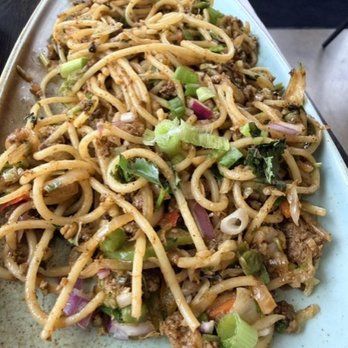 Nanu's Kitchen An Indian Eatery - Keema Lamb Noodles - Indian Near Me - Littleton, Colorado