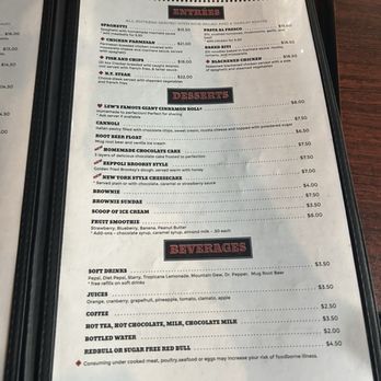 Brooksy's Bar & Grill - Menu - Sports Bars Near Me - Las Vegas, Nevada