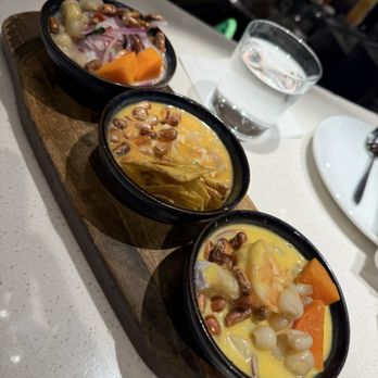 Pisco y Nazca Ceviche Gastrobar - Ceviche Sampler - Peruvian Near Me - Washington, DC, District of Columbia