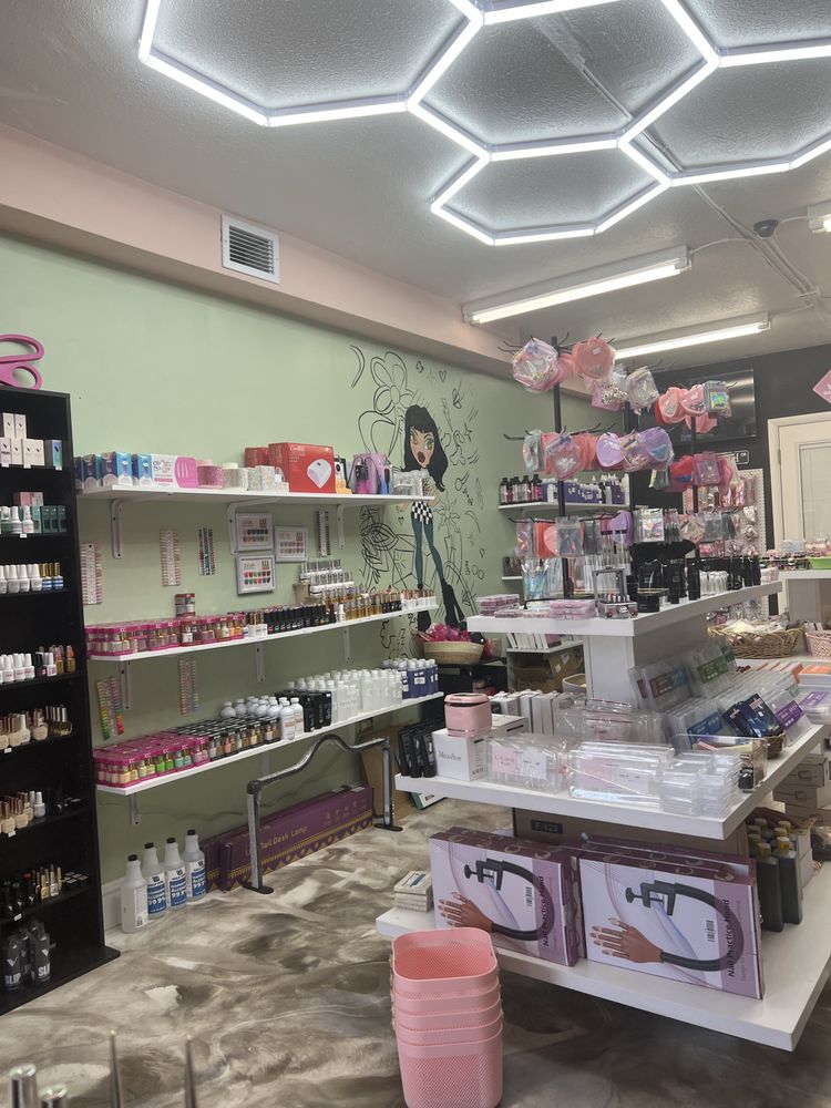 Gaia Nail Supply Store Logo