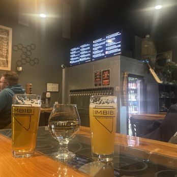 IMBĪB Custom Brews - White wine. Pan is Alive beer & Playa Dust...plus the menu. - Brewpubs Near Me - Sparks, Nevada