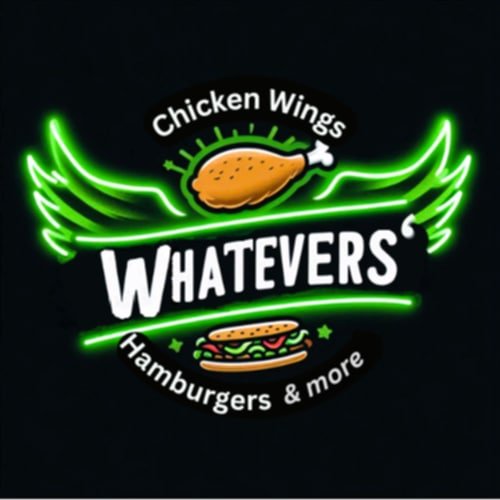 Whatevers Food Truck Logo