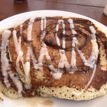 Miracle Mile Cafe - Close up cinnamon roll pancake - Breakfast & Brunch Near Me - San Rafael, California Miracle Mile Cafe - Close up cinnamon roll pancake - Breakfast & Brunch Near Me - San Rafael, California