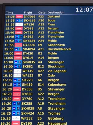 Menu photo 2 OSL Lounge Gardermoen, 02