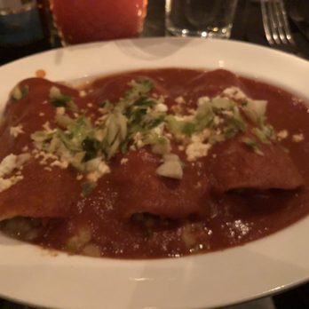 La Contenta Oeste - Shrimp enchiladas - Mexican Near Me - New York, New York