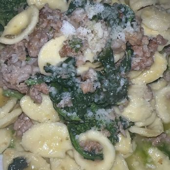 Cacio E Pepe - Orechiette con salsiccia e cime di rape - Italian Near Me - New York, New York Cacio E Pepe - Orechiette con salsiccia e cime di rape - Italian Near Me - New York, New York