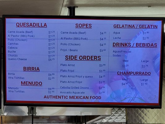 Menu photo 2 Tacos Jalisco Fontana, CA Menu photo 2 Tacos Jalisco Fontana, CA