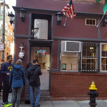 Theo's Cozy Corner - Waiting outside to get seats after 10 AM - Breakfast & Brunch Near Me - Boston, Massachusetts