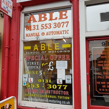 Able Driving School Edinburgh