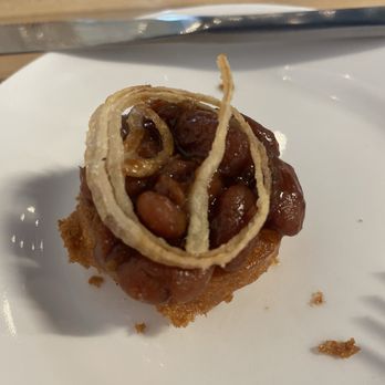 Wormtown Brewery - Mini cornbread doughnuts with baked beans - Breweries Near Me - Worcester, Massachusetts Wormtown Brewery - Mini cornbread doughnuts with baked beans - Breweries Near Me - Worcester, Massachusetts