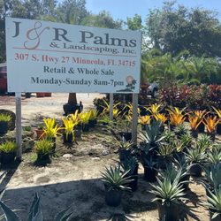 J&R Palms And Landscaping - Entrance