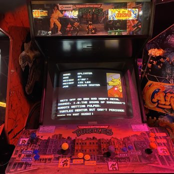 Reboot Arcade Bar - Teenage Mutant Ninja Turtles - Cocktail Bars Near Me - Winston-Salem, North Carolina
