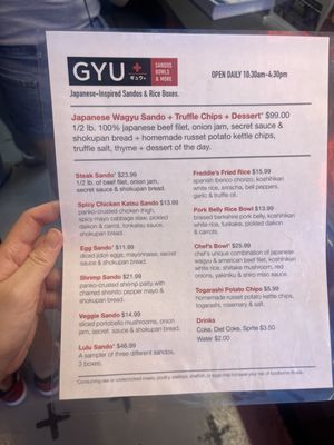 Menu photo 1 Gyu Plus Las Vegas, NV Menu photo 1 Gyu Plus Las Vegas, NV