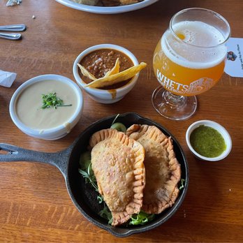 Whetstone Beer - Cup of Vermont Cheddar, Cup of Chili, Whetstone Big Stoner IPA and Steak and Cheese Empanadas - Breweries Near Me - Brattleboro, Vermont Whetstone Beer - Cup of Vermont Cheddar, Cup of Chili, Whetstone Big Stoner IPA and Steak and Cheese Empanadas - Breweries Near Me - Brattleboro, Vermont