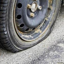 188844stuck - this was my tire ..