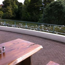 The Farmhouse Cafe - View out to the river.