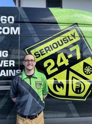 Seriously 24-7 LLC Plumbing, Sewer, Drains Logo