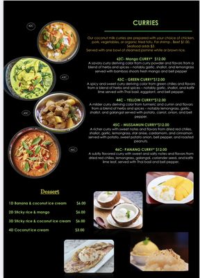 Menu photo 4 Thai Metta Restaurant Fort Wayne, IN