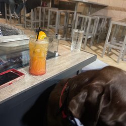 The Creek Lodge Bar & Grill - My dog loves it and the drinks taste very good!