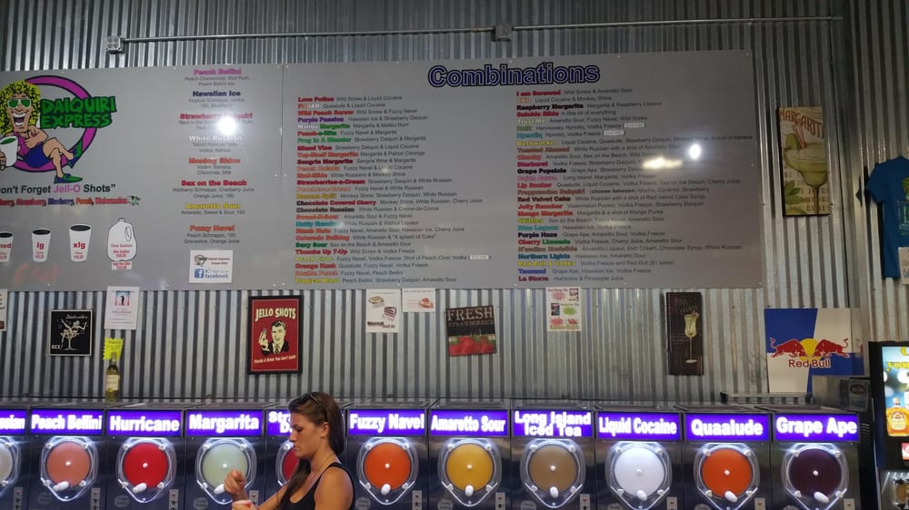 DAIQUIRI EXPRESS Updated September 2024 8620 Youree Dr, Shreveport, Louisiana Beer, Wine