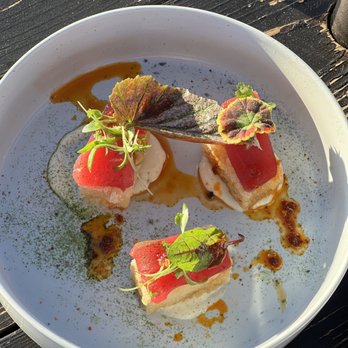 Vista - Tuna tataki - Bars Near Me - Hermosa Beach, California
