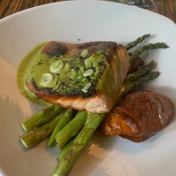 Scarlet Oak Tavern - Pan roasted salmon - New American Near Me - Hingham, Massachusetts