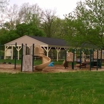 Robe-Ann Park - shelter and small playground with sand - Parks Near Me - Greencastle, Indiana