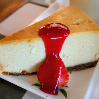 Grotto Downtown - Strawberry Cheesecake - Italian Near Me - Houston, Texas