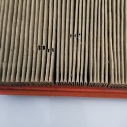 Thoroughbred Motors - Holes in air flow filter that sits directly on top. Had they did a basic inspection they would of seen it