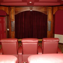 Bob's TV Audio and Video - Walnut columns and Fibre Optic Star ceiling