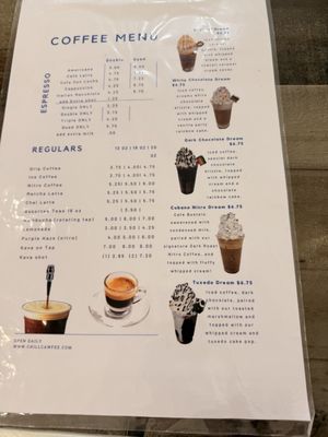 Menu photo 1 Chill Caw-Fee Valrico, FL Menu photo 1 Chill Caw-Fee Valrico, FL