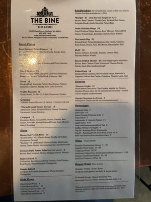 Menu photo 2 The Bine Beer & Food Bothell, WA Menu photo 2 The Bine Beer & Food Bothell, WA