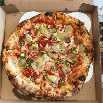 Ozzy's Pizzeria - Spicy Vegetarian Castroville. It has some SERIOUS HEAT! - Pizza Near Me - Watsonville, California Ozzy's Pizzeria - Spicy Vegetarian Castroville. It has some SERIOUS HEAT! - Pizza Near Me - Watsonville, California