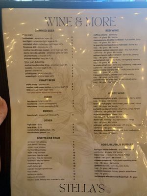 Menu photo 3 Cafe Stella Flagstaff, AZ