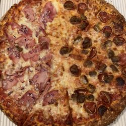 Sammy's Pizza - Great Pizza (OWP, Italian Sausage/Ham, Red Onion)!