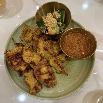 Ha Long Bay - AP15. Chicken Satay (GF) (4) - Vietnamese Near Me - Madison, Wisconsin